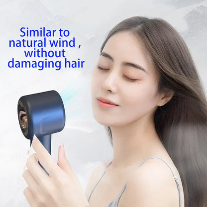 2024 Professional Leafless Negative Ion Hair Dryer