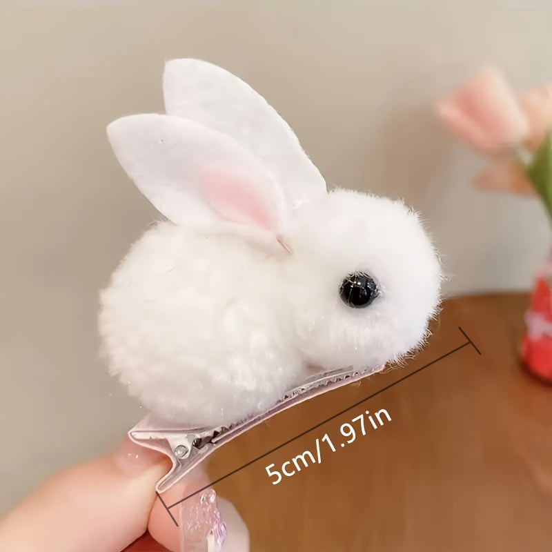 NNETM Cute & Sweet Easter Bunny Hair Clips